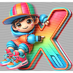 Cartoon letters-CL 669